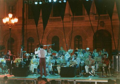 1996 OJS guest Richard Galliano @ Piazza d'Italia, Sassari