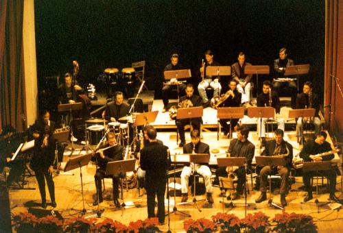1996 "Omaggio a Ella Fitzgerald", OJS con Maria Pia De Vito, Teatro Civico, Sassari
