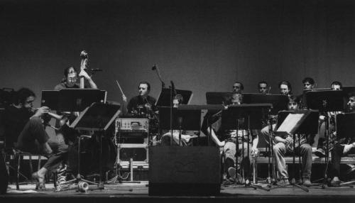 1998 "Scrivere in jazz", OJS guest Paolo Fresu_@ Teatro Verdi, Sassari (Foto A.Mela)