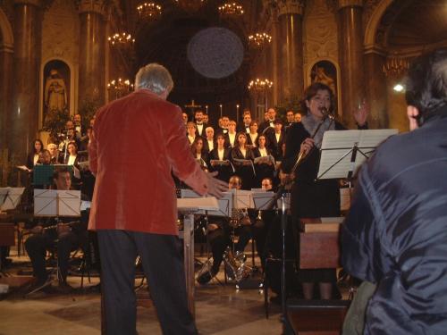 2001 Jazz Te Deum (G.Gaslini dir, M.P.De Vito voc) OJS e Polifonica Santa Cecilia @ Chiesa di Santa Maria, Sassari
