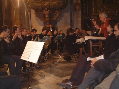 2001 "Jazz Te Deum" con G.Gaslini (dir, arr) @ Chiesa di Santa Maria, Sassari