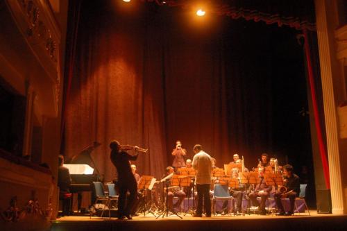 2008 "Escenas Argentinas" - OJS guest Javier Girotto @ Teatro Civico, Sassari