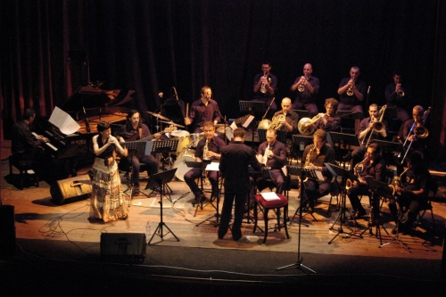 2011 Omaggio a James Taylor, OJS guest Cinzia Tedesco (voc) @ JazzOp 2011 - Teatro Civico, Sassari (ph. G.Palitta)