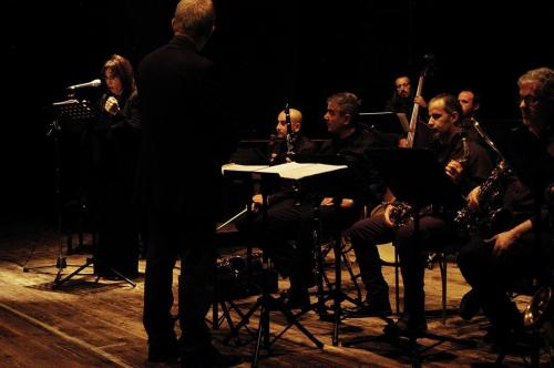 2016 "Such sweet thunder", OJS con Mario Raja (dir), Anna Bonaiuto (recit) @ Palazzo di Città, Sassari