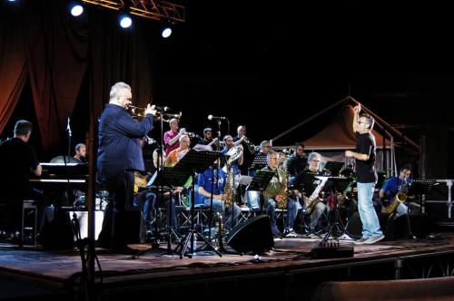 2021/07 "Tribute to Maynard Ferguson", OJS con Andrea Tofanelli (tromba) @ Auditorium Piazza Moretti, Sassari (ph. G.Palitta)