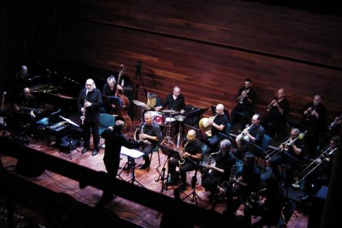 2022/09 Dedalo, OJS con Gianluigi Trovesi (as, cl) e Corrado Guarino (dir, arr) @ SIJ 2022, Sala Sassu, Sassari (ph. G.Palitta)