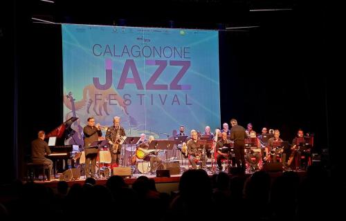 2022/07 "Wide Sounds" - Woodstore 5tet & OJS @ Calagonone Jazz, Teatro Arena (ph. V.Maxia)