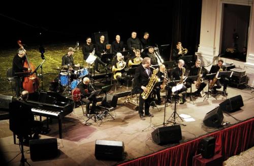 2023/12/17 Around Mulligan, OJS con Francisco Latino Blanco (sax baritono, dir) @ tobeinjazz 2023 - Teatro Verdi Sassari (Ph. Palitta)