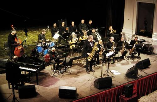 2023/12/17 "Around Mulligan", OJS con Francisco "Latino" Blanco (sax baritono, dir) @ tobeinjazz 2023 - Teatro Verdi Sassari (Ph. Palitta)