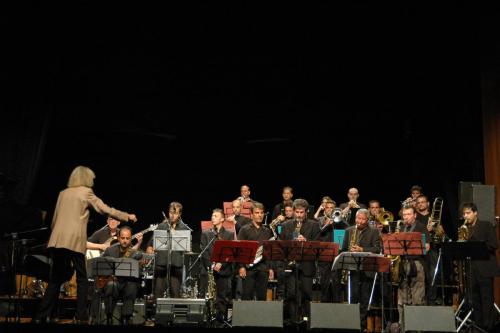 2006 Dinner Music, OJS con Carla Bley (dir), Steve Swallow (bass), Andy Sheppard (ten) @ Teatro Eliseo, Nuoro - (Ph. A.Mela)